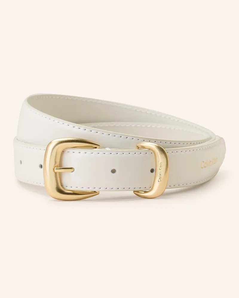 Calvin Klein Gürtel Weiss