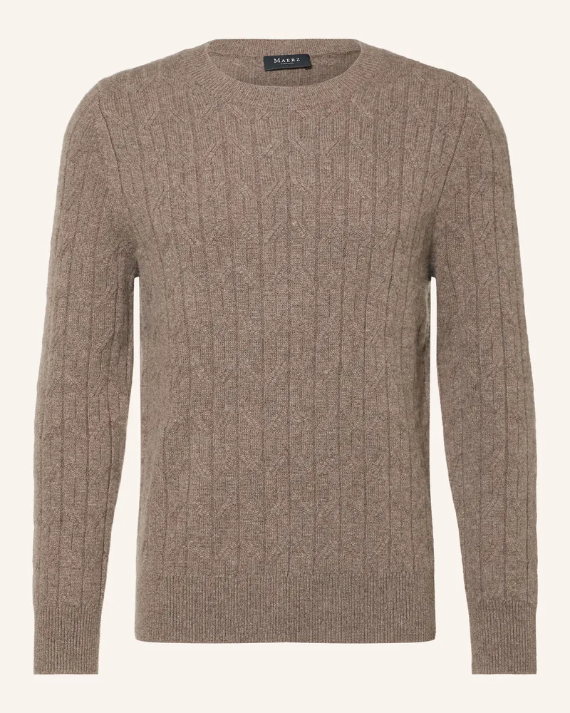 Maerz Cashmere-Pullover beige Taupe