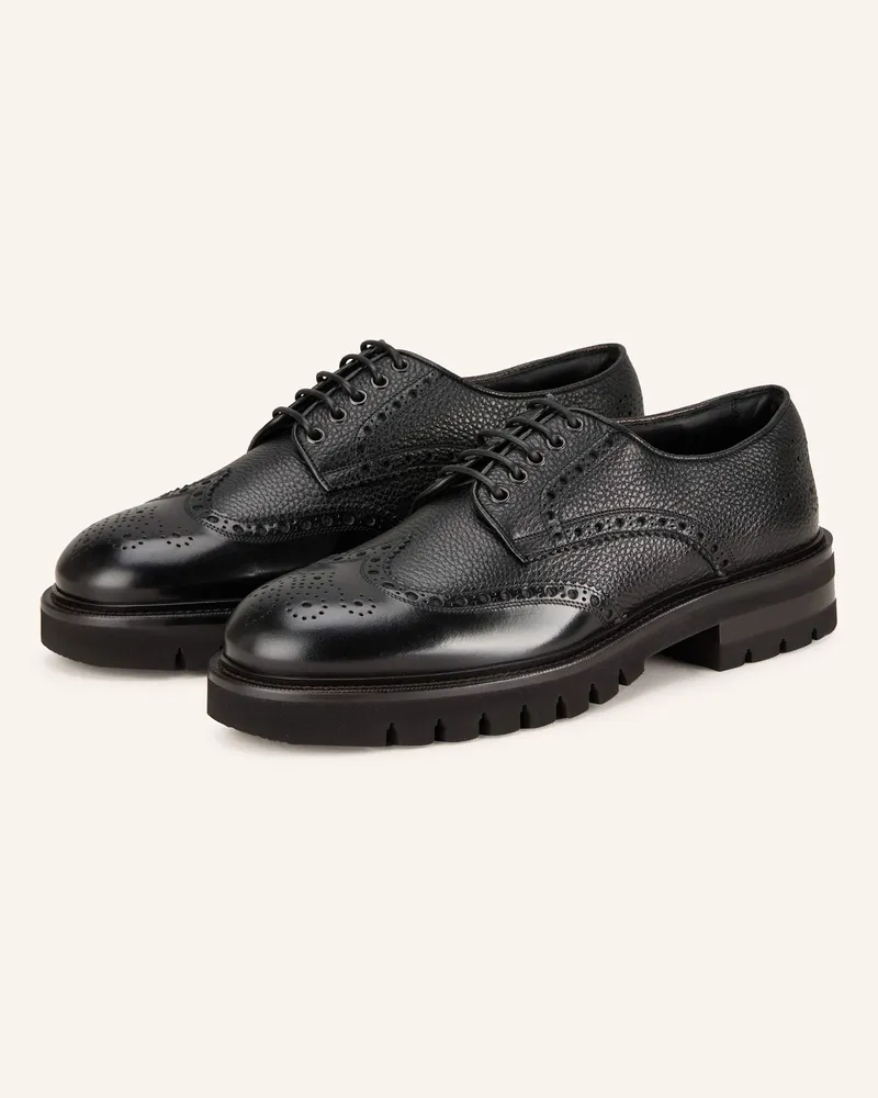 Ferragamo Schnürer ASPEN Schwarz