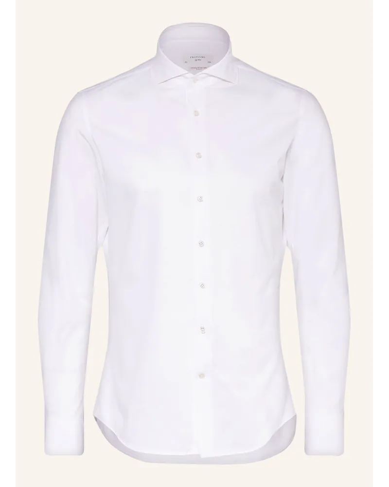 Profuomo Hemd Slim Fit Weiss