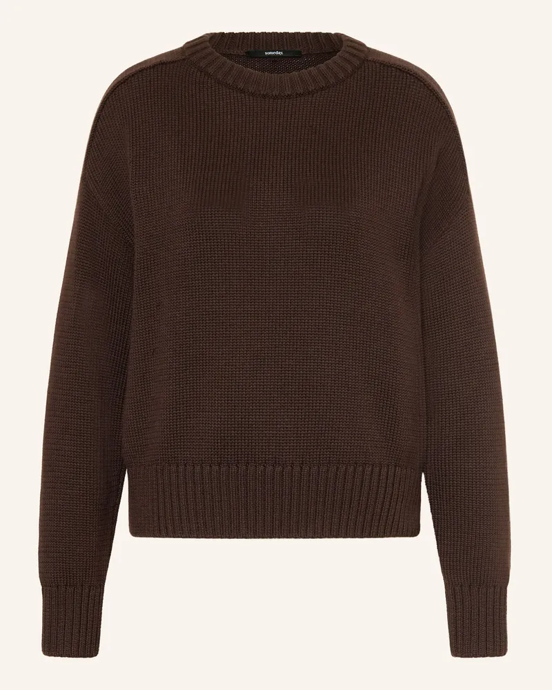 someday. Pullover Tiruna braun Dunkelbraun