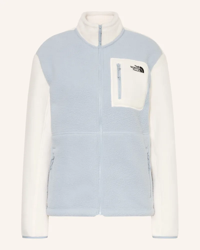The North Face Fleecejacke Yumiori 1/4 Fullzip grau Creme