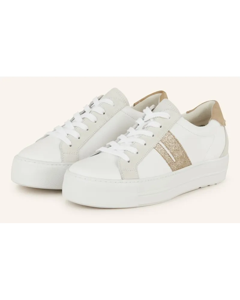 paul green Sneaker mit Nieten - WEISS Weiss