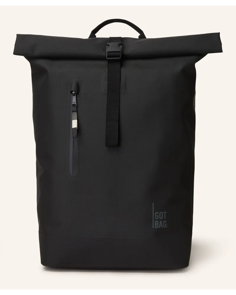 Got Bag Rucksack ROLLTOP LITE 2.0 26 l mit Laptoptasche Schwarz