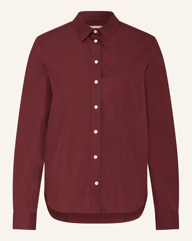 Gant Hemdbluse Dunkelrot
