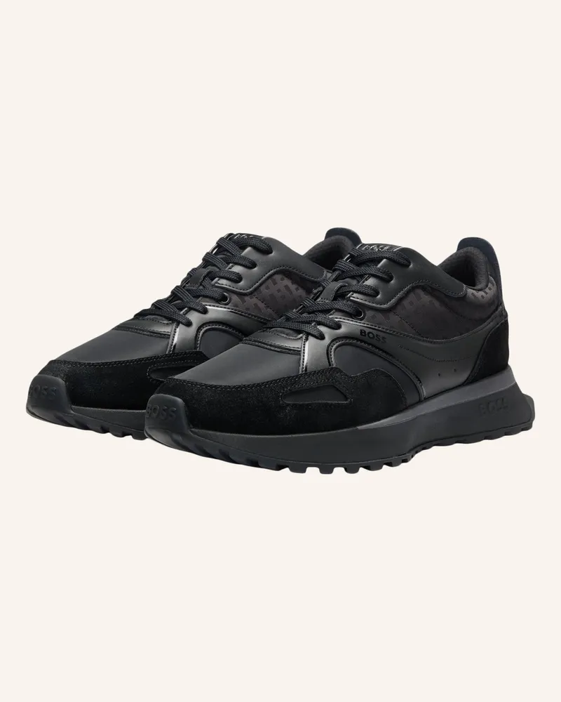 HUGO BOSS Sneaker JONAH_RUNN_MXMNN Schwarz