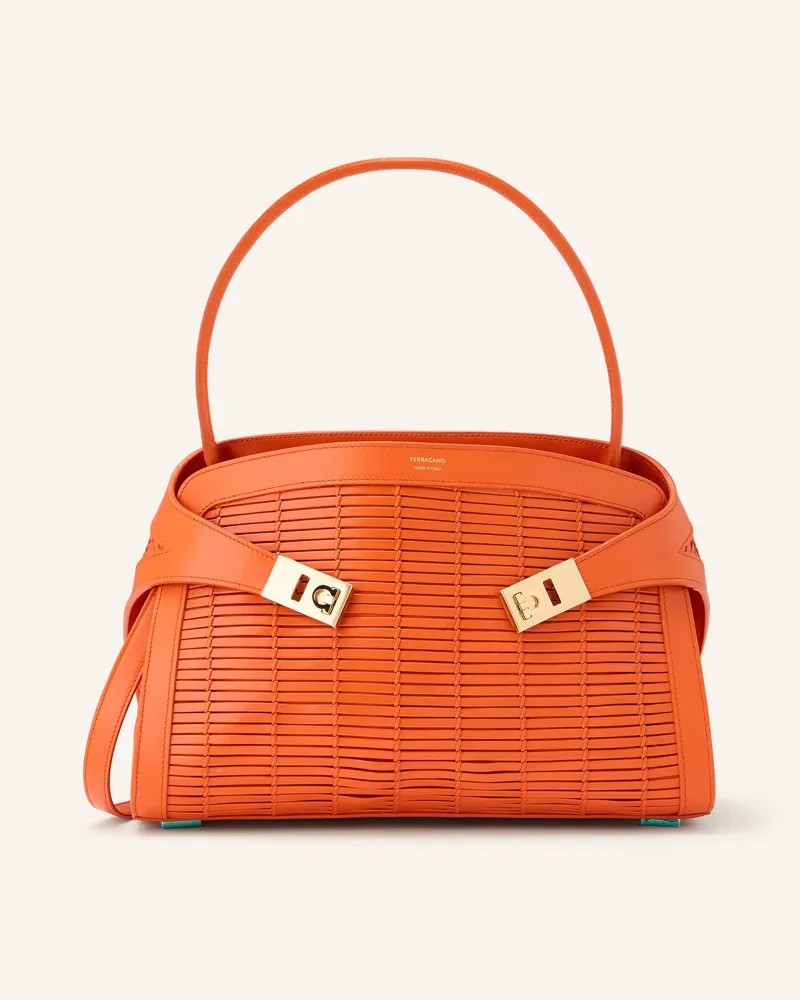 Ferragamo Handtasche Hug orange Orange