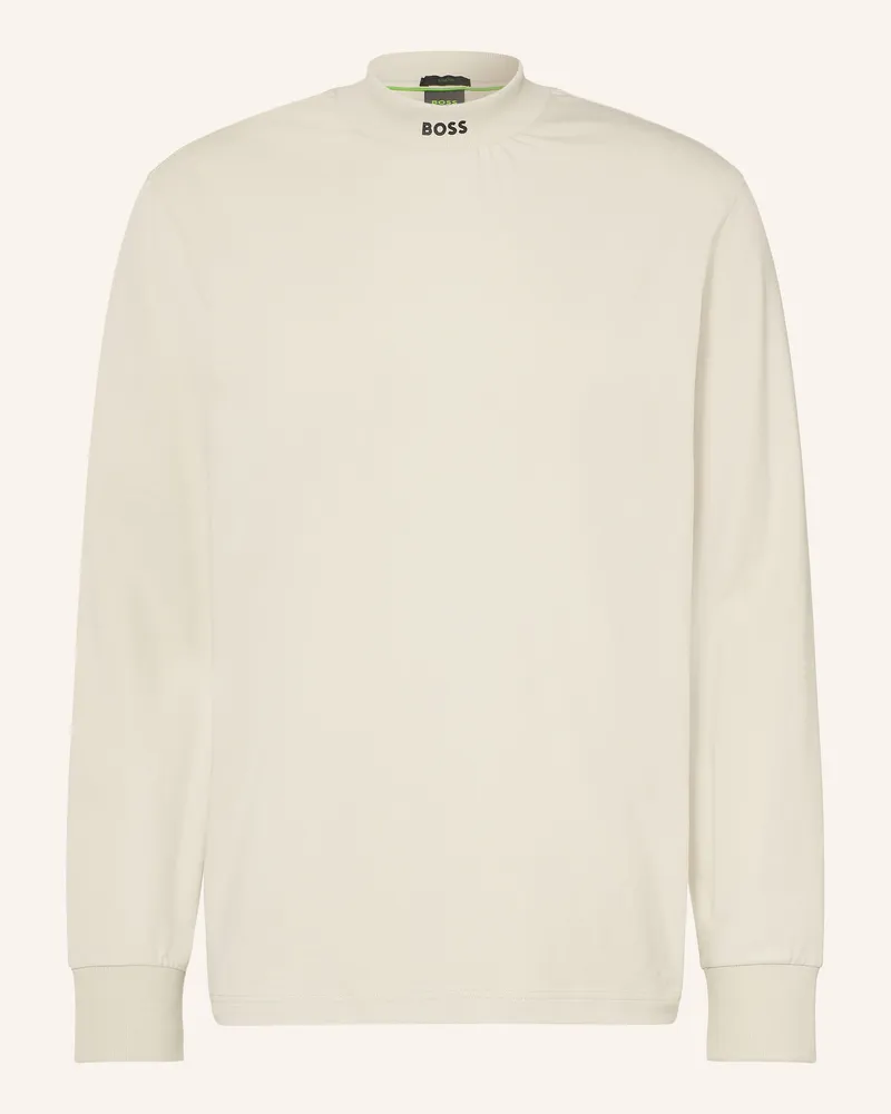 HUGO BOSS Longsleeve beige Hellgrün