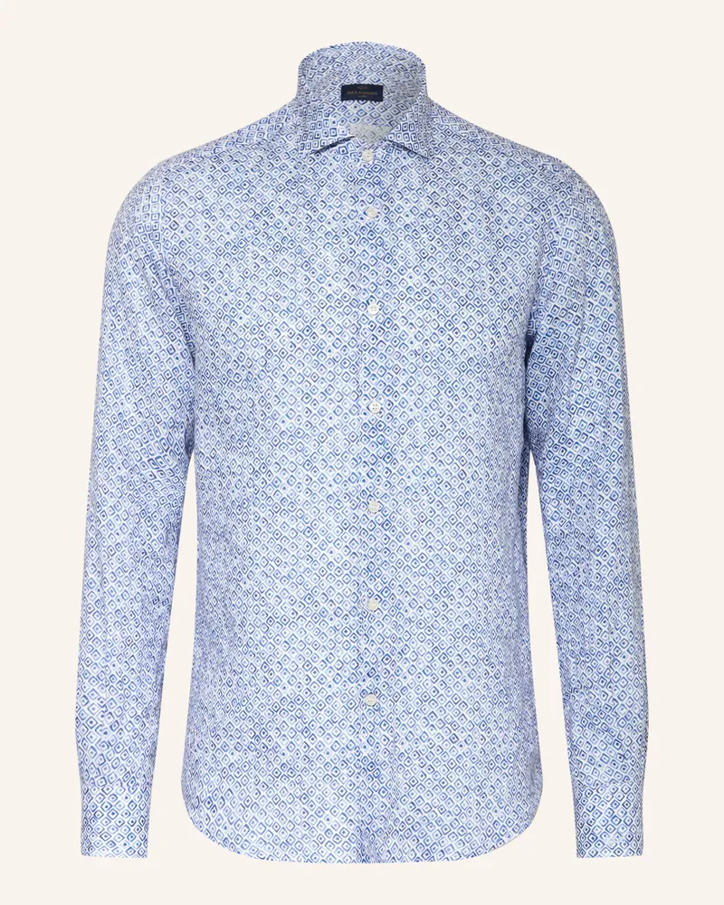 Paul & Shark Leinenhemd Regular Fit blau Blau