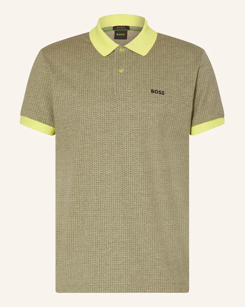 HUGO BOSS Piqué-Poloshirt POLO TL Hellgrün