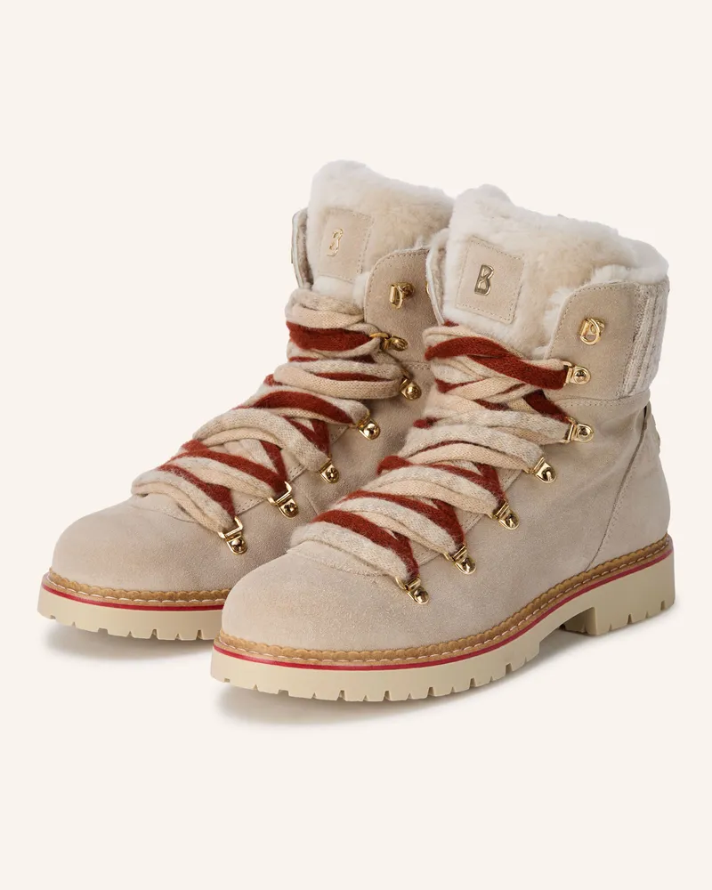 Bogner Schnürboots Andermatt weiss Hellgrau