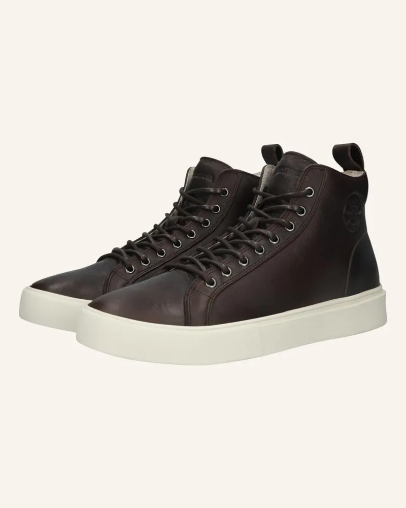 Blackstone Sneaker Dunkelbraun