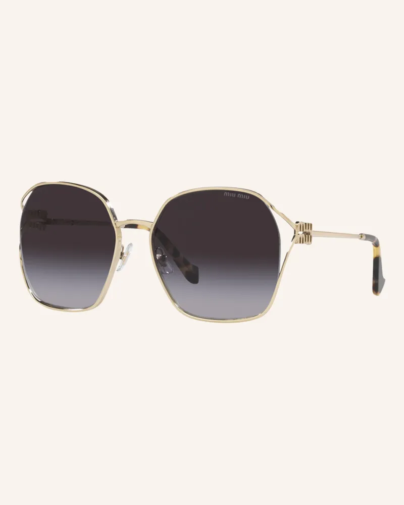Miu Miu Sonnenbrille mu52ws gold Zvn5d1