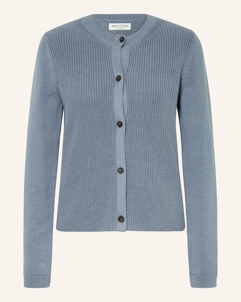 Marc O'Polo Strickjacke Blaugrau