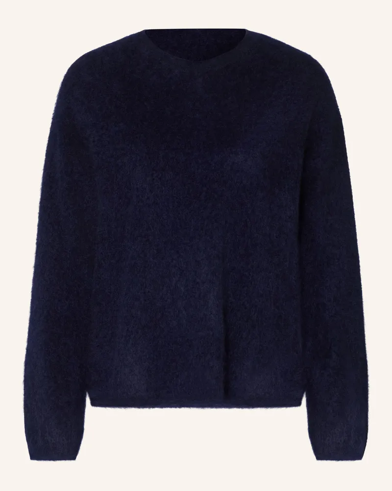 Arket Cashmere-Pullover blau Dunkelblau