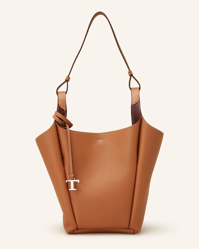 TOD'S Shopper Braun