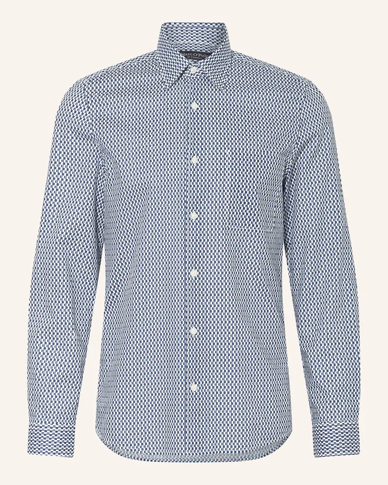 Marc O'Polo Hemd Shaped Fit Dunkelblau