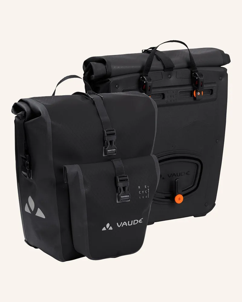 Vaude Hinterradtasche Aqua Back Plus (Rec) schwarz Schwarz