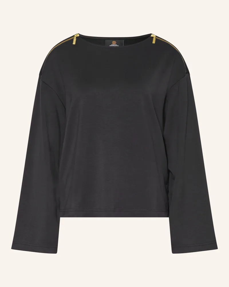 Barbour Sweatshirt Kenna schwarz Schwarz