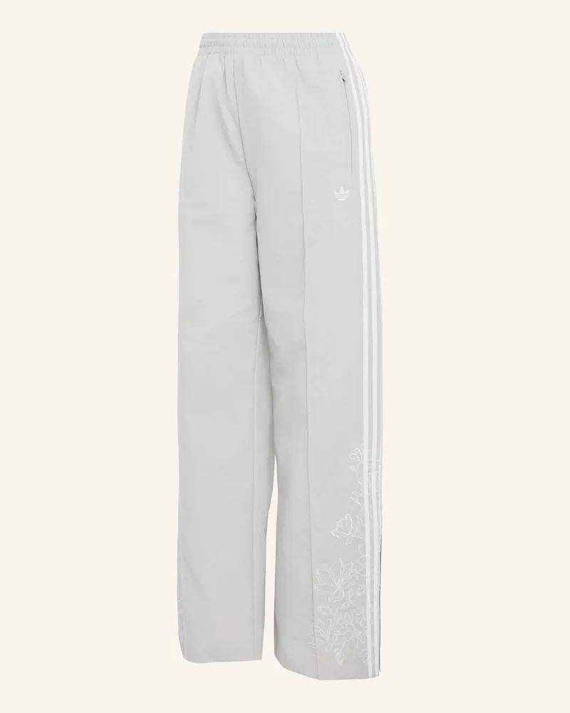 adidas Floral Gfx Firebird Loose Trainingshose grau Grau