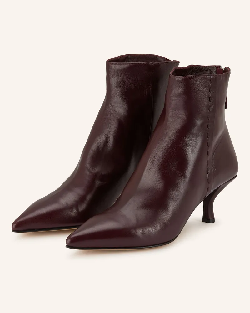 POMME D'OR Stiefelette HENRIETTE Dunkelrot