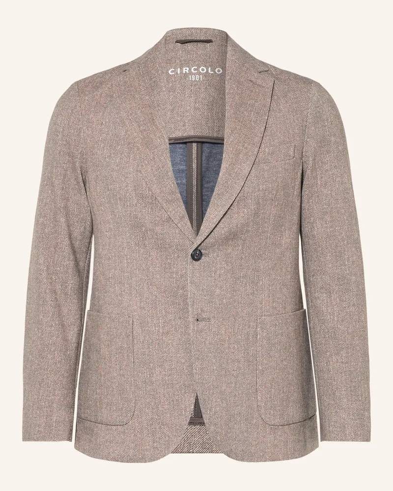 CIRCOLO 1901 Jerseysakko Slim Fit braun Braun