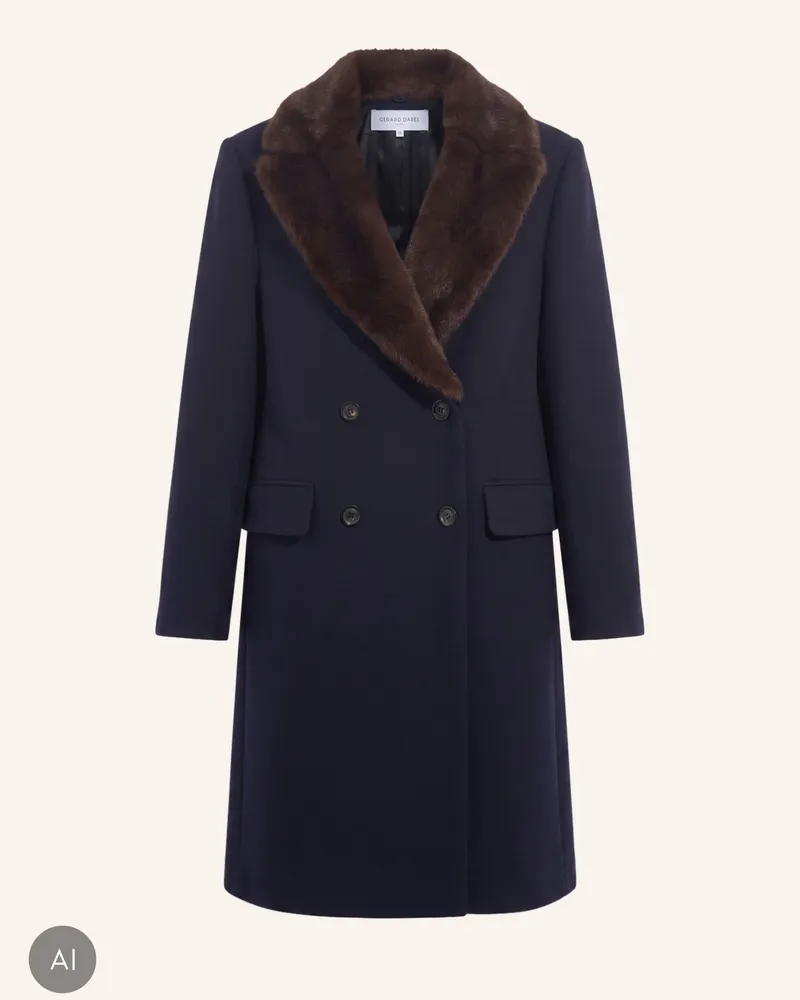 Gerard Darel Mantel Alen blau Dunkelblau