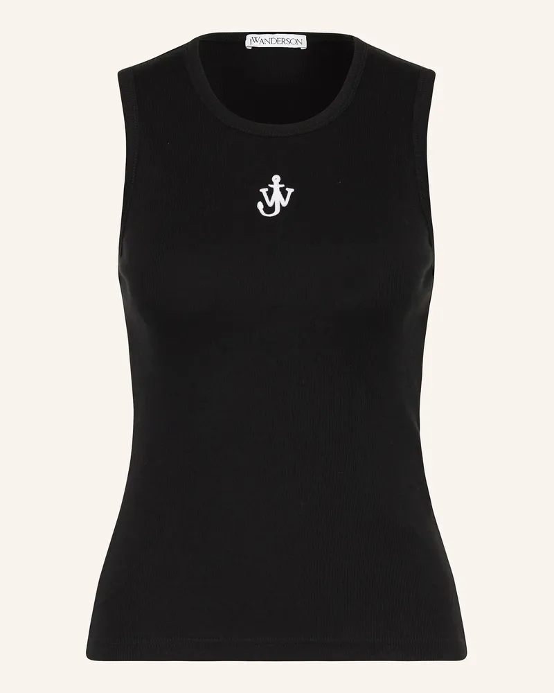 J.W.Anderson Top schwarz Schwarz