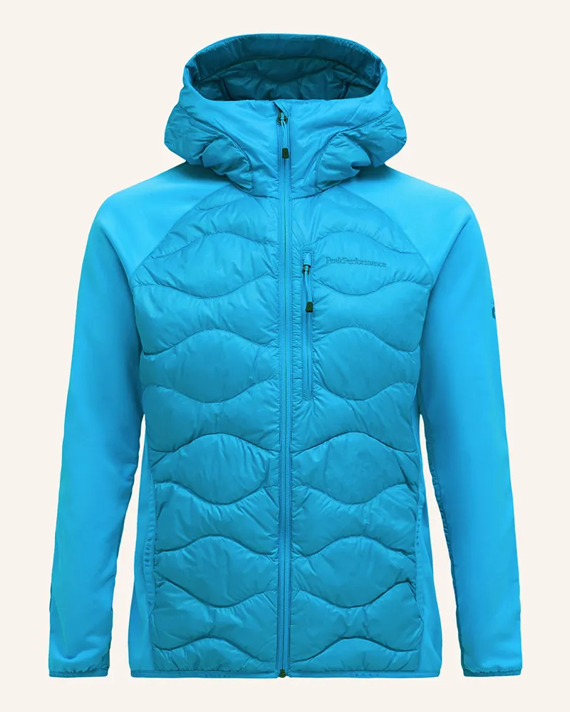 Peak Performance Hybrid-Daunenjacke HELIUM Türkis