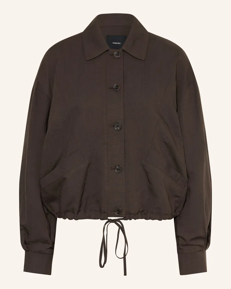 someday. Blouson Nisari braun Dunkelbraun