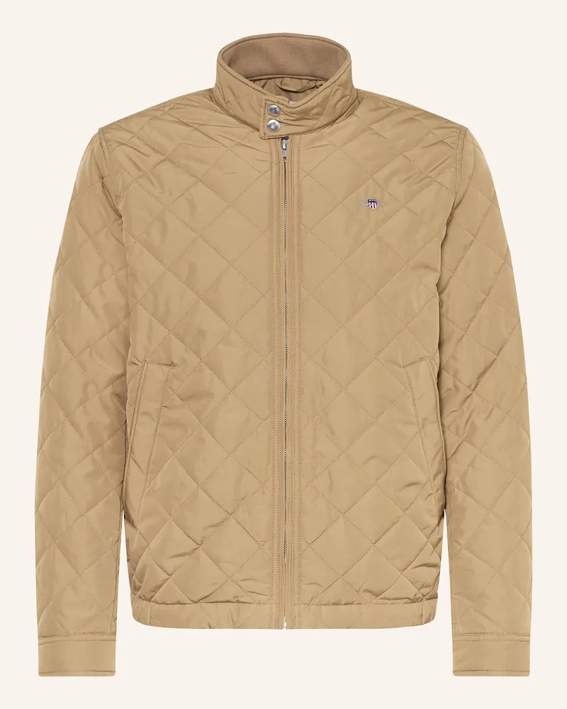 Gant Steppjacke Hellbraun