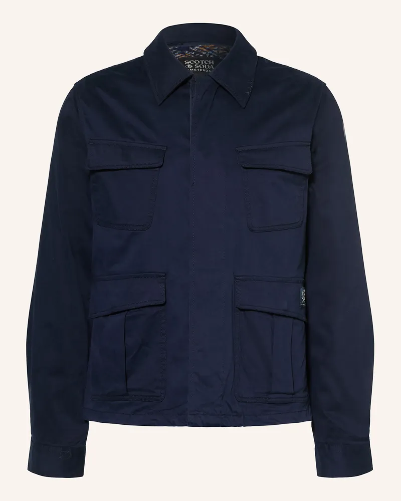 Scotch&Soda 2-In-1-Jacke blau Dunkelblau