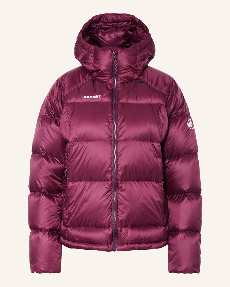 Mammut Daunenjacke GLACIER GLOW IN mit Kapuze Dunkelrot