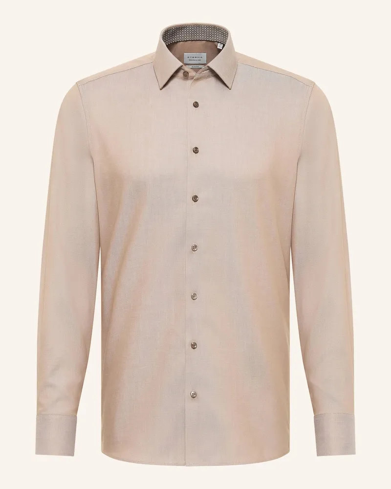 Eterna Hemd SLIM FIT Braun
