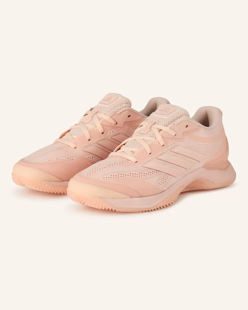 adidas Tennisschuhe Avacourt 3 Clay, rosa Lachs