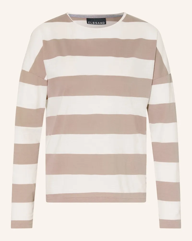 ELBSAND Longsleeve MILIA Taupe