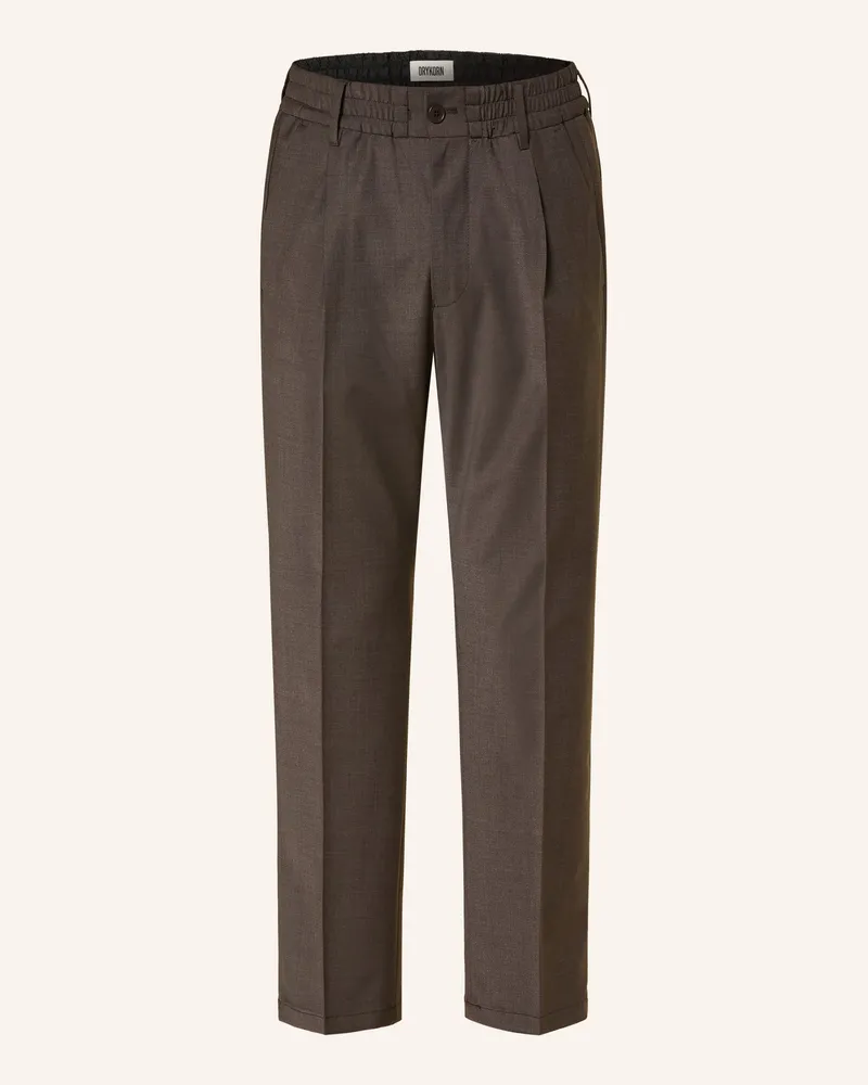 Drykorn Chino Chasy Regular Fit braun Dunkelbraun