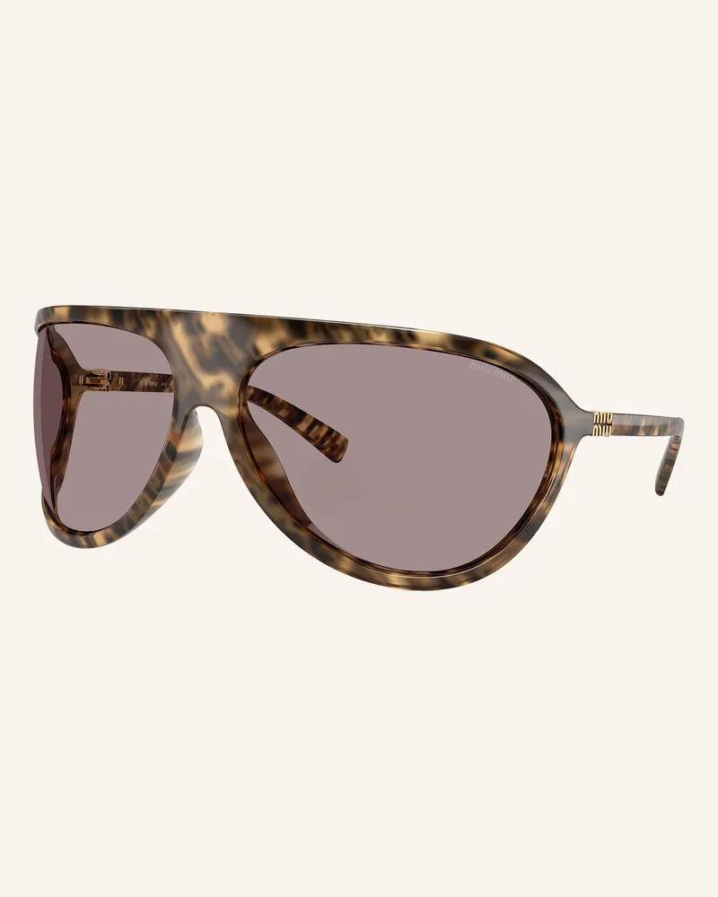 Miu Miu Sonnenbrille Mu a01s braun 11z06i