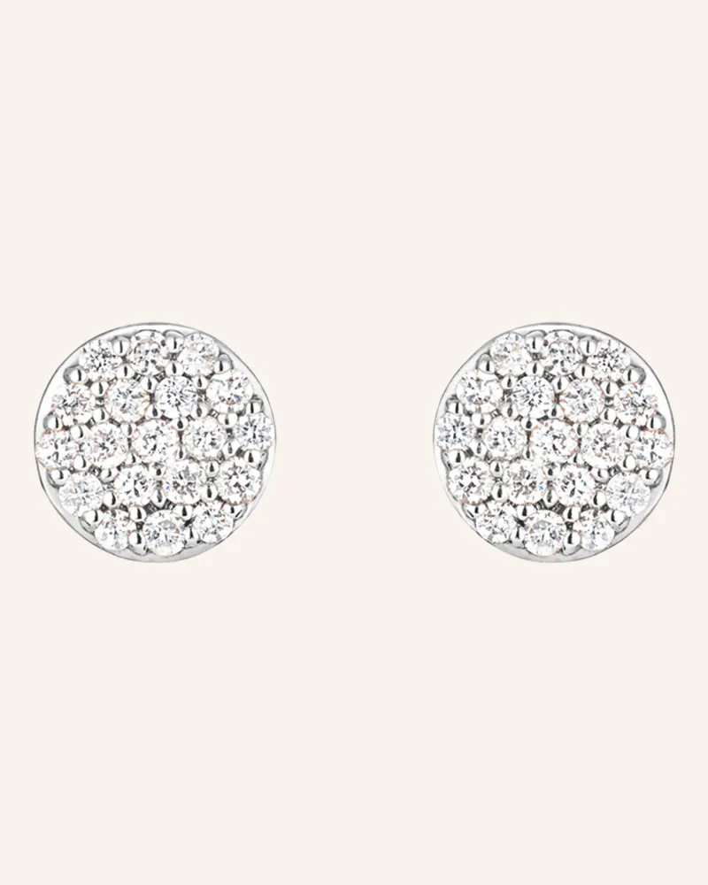 Wempe Fine Jewelry Ohrringe Minimalism silber Weissgold