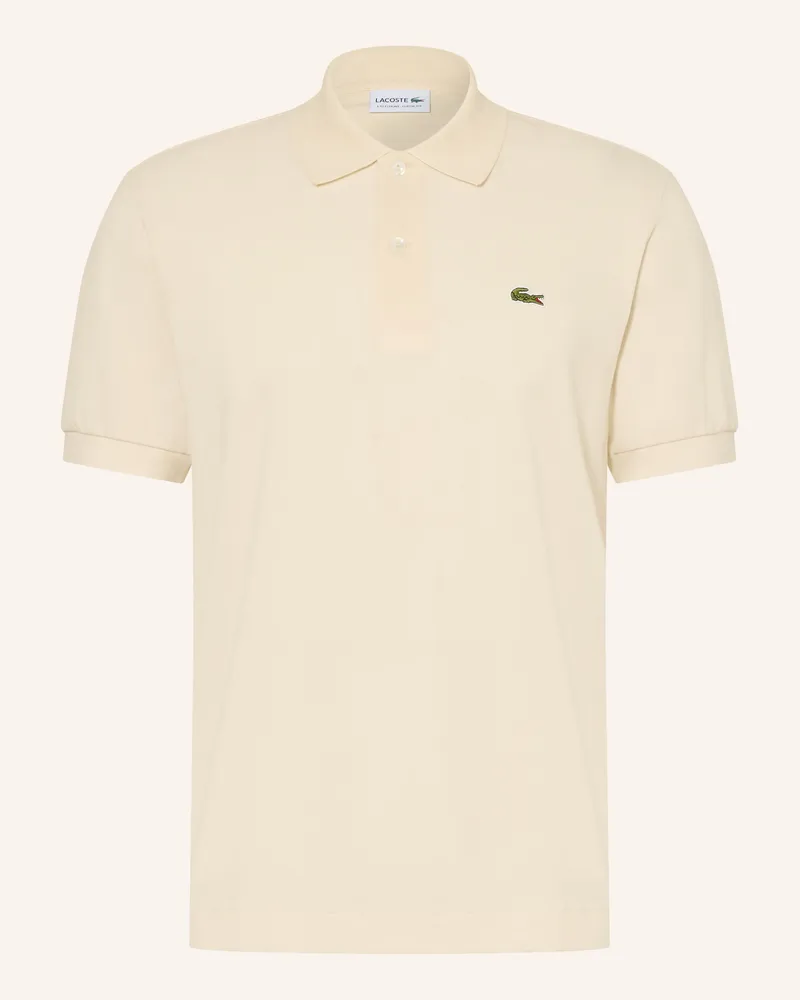 Lacoste Piqué-Poloshirt Hellgelb