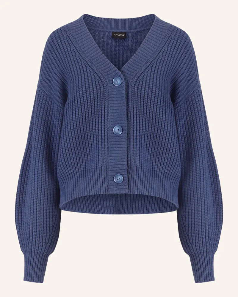 Apart Oversized Strickjacke Blau
