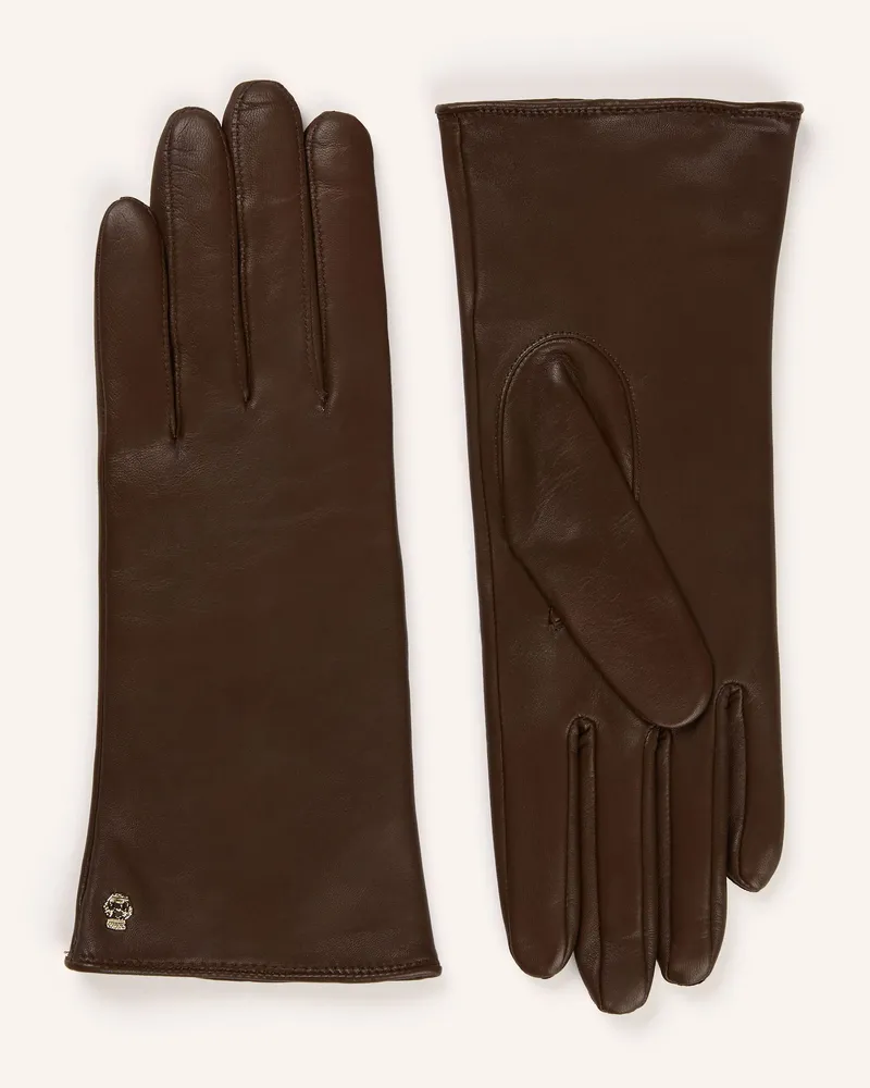 Roeckl Lederhandschuhe Hamburg braun Braun