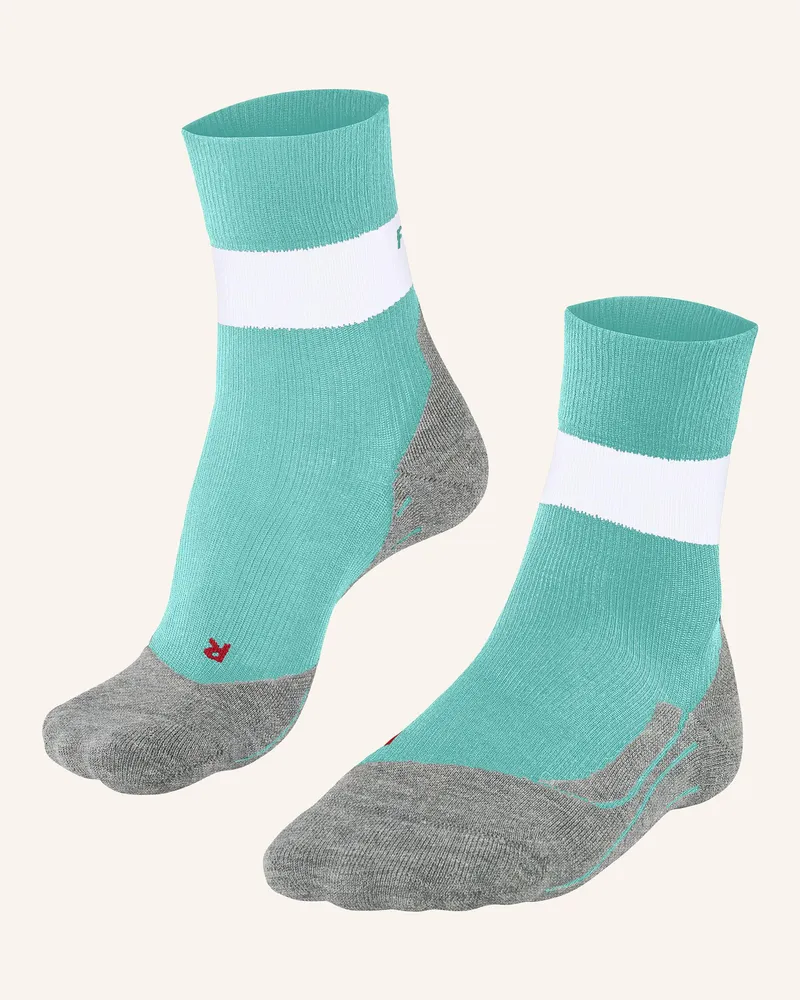 Falke Laufsocken Ru Compression Stabilizing gruen 6423