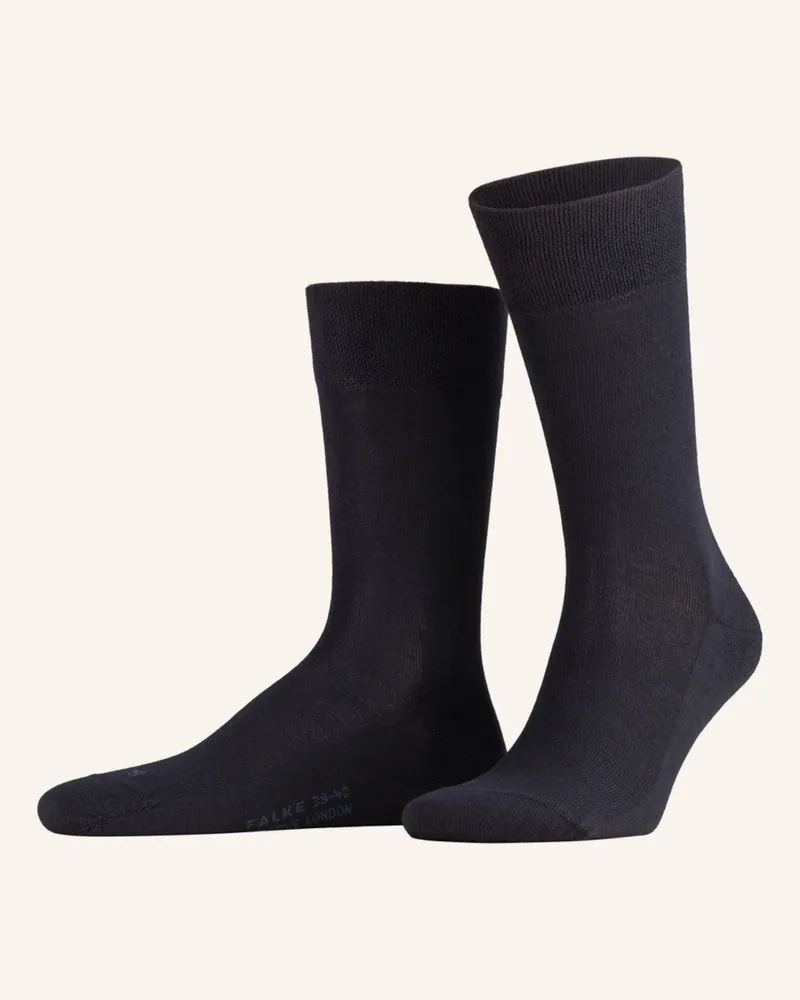 Falke Strümpfe SENSITIVE LONDON Dunkelblau