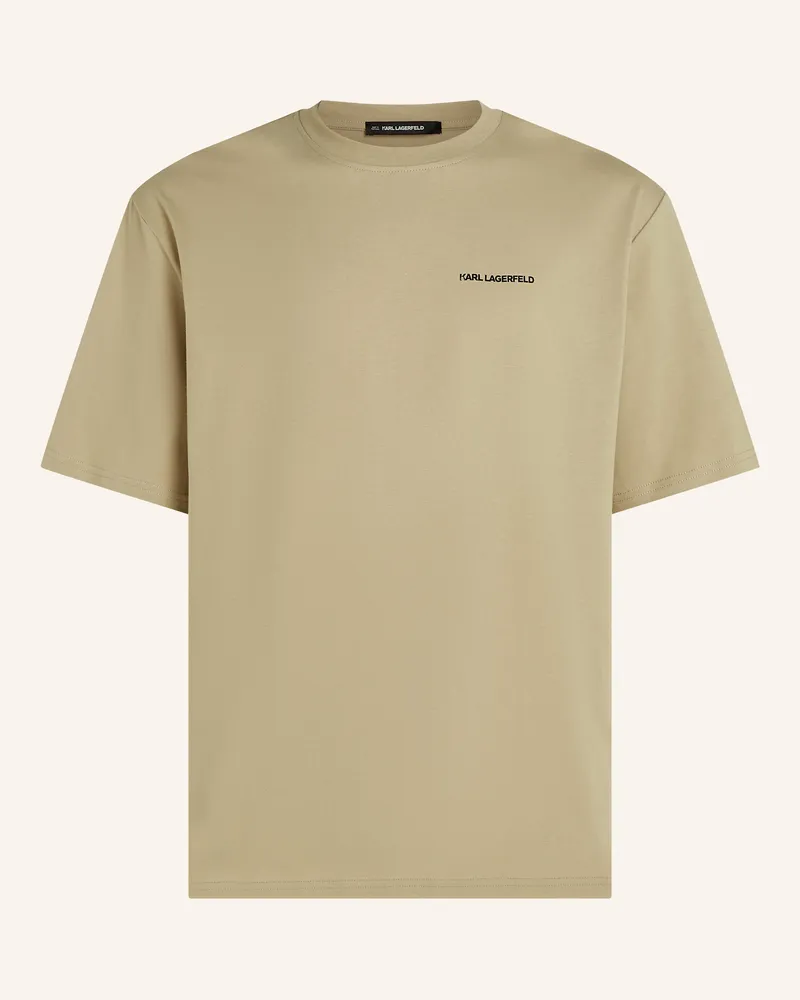 Karl Lagerfeld T-Shirt gruen Khaki