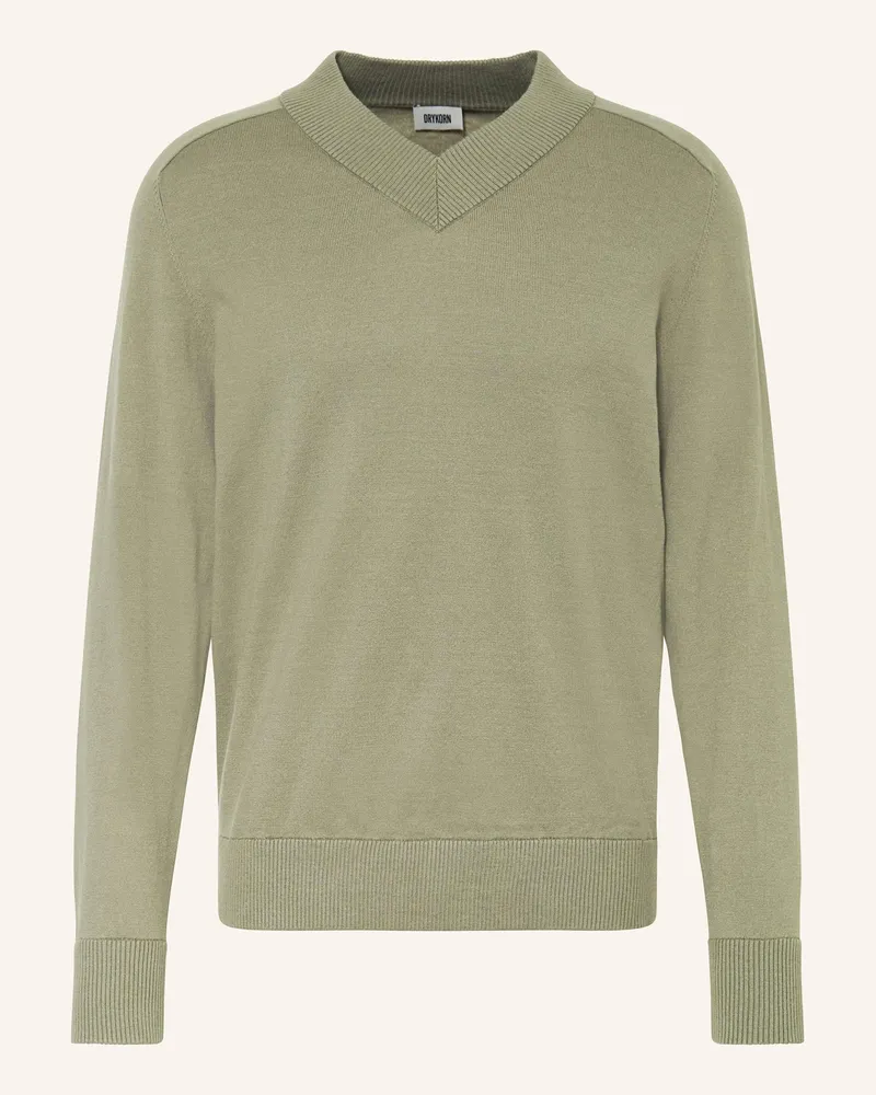 Drykorn Pullover Numir gruen Oliv