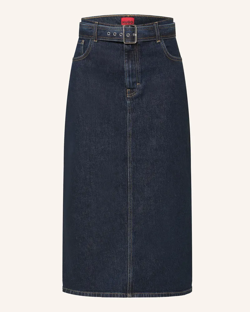 HUGO BOSS Jeansrock Gatje blau 415
