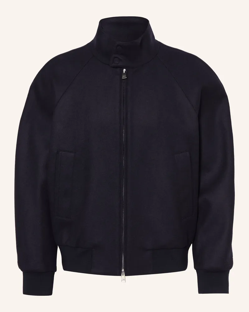 Fendi Cashmere-Blouson blau Dunkelblau