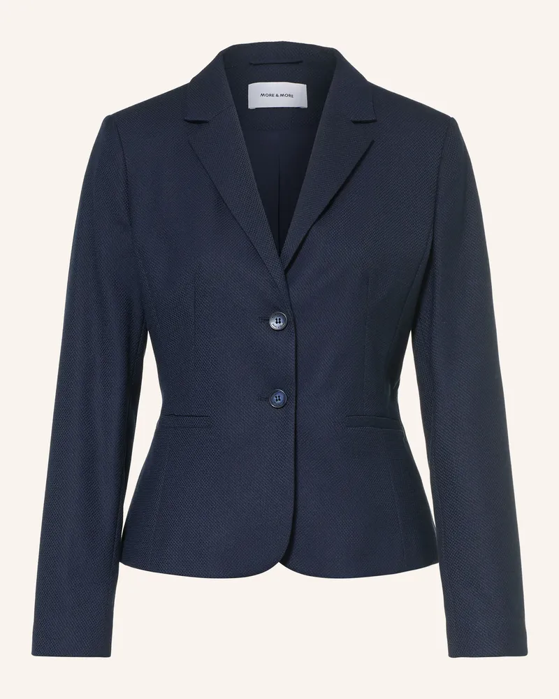 More & More Blazer blau Dunkelblau