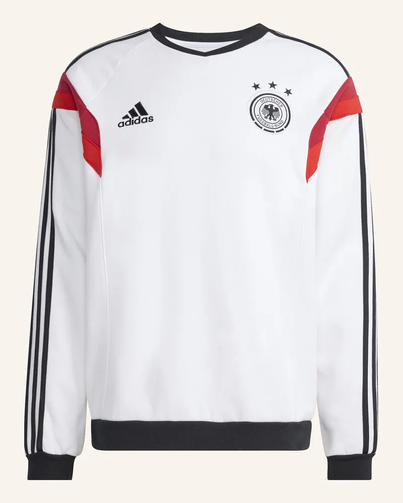 adidas Deutschland 2014 Sweatshirt weiss Weiss